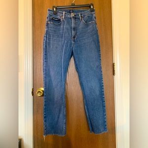 Gap Cigarette Jeans, mid wash, size US 10 / 30